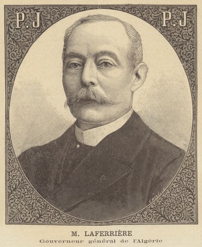 Edouard Laferriere, Governor General of Algeria by French School
